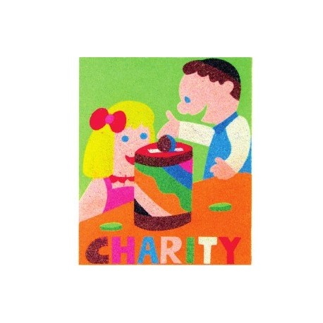 CHARITY SAND ART KIT 