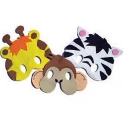 FOAM ANIMAL MASKS 