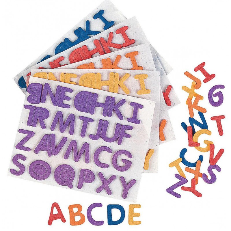 ABC FOAM LETTERS - Kosher Krafts