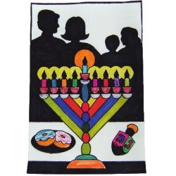 CHANUKAH FAMILY VELVET POSTER 