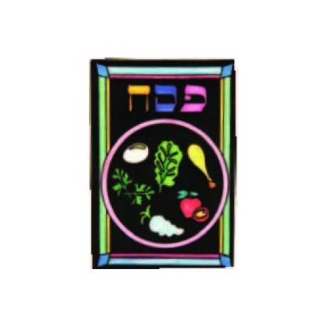 SEDER PLATE VELVET POSTER 