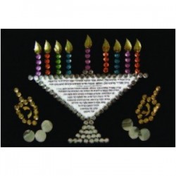 MENORAH SEQUINS PICTURE 