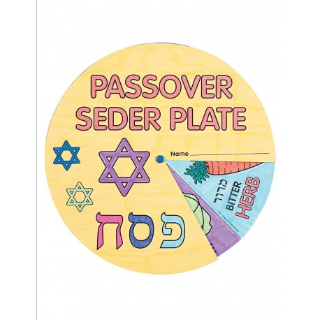 PESACH COLOR MY PLATE