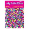 Aleph Bais Glitter Beads