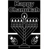 HAPPY CHANUKAH SCRATCH ART