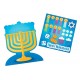 STANDING CHANUKAH MENORAH