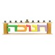 HEBREW CHANUKAH MENORAH