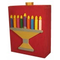 CHANUKAH CANDLE BOX 