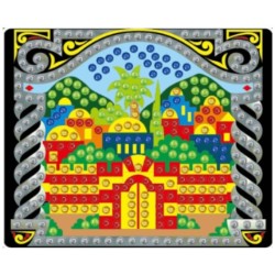 YERUSHALAYIM JEWEL ART POSTER