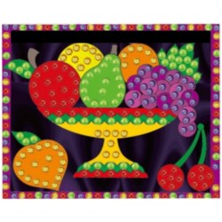 FRUIT BOWL JEWEL ART POSTER