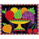 FRUIT BOWL JEWEL ART POSTER